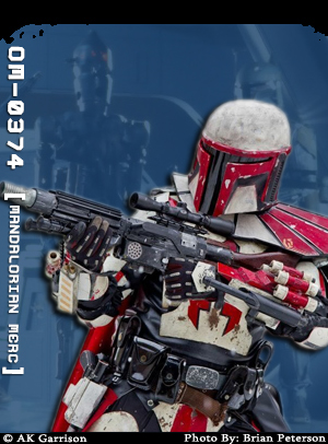 Travis K., OM 0374, Mandalorian Merc Travis K., OM 0374, Mandalorian Merc